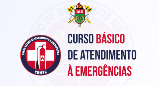 CORPO DE BOMBEIROS MILITAR DE SC ABRE INSCRIÇÕES PARA O CURSO BÁSICO DE ATENDIMENTO A EMERGÊNCIAS