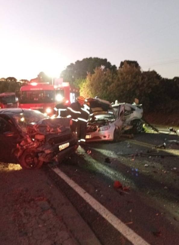 Mais um grave acidente com morte na BR 280, em Mafra