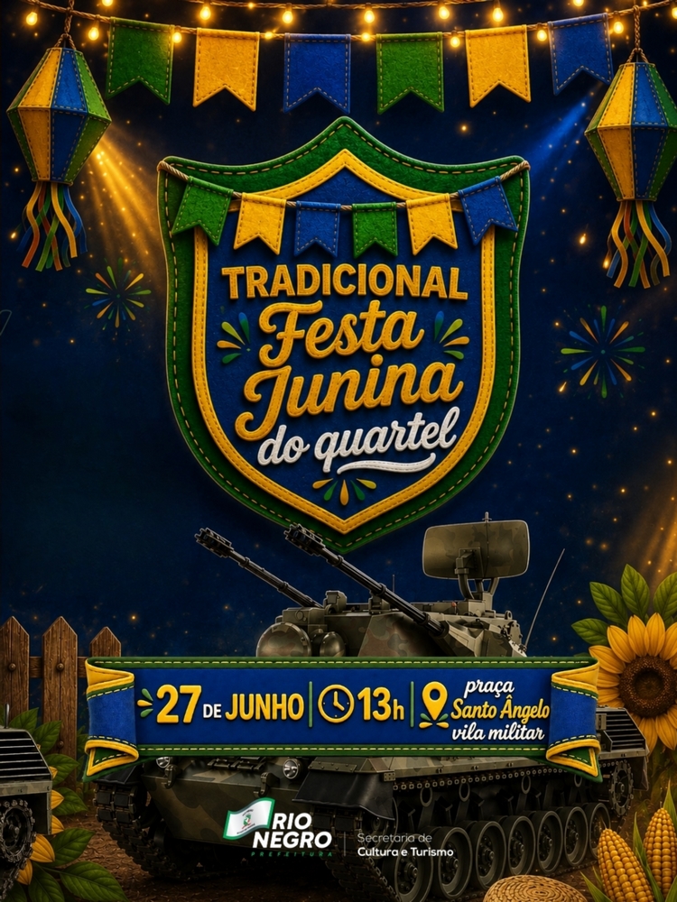 ​Festa Junina do Quartel  em Rio Negro