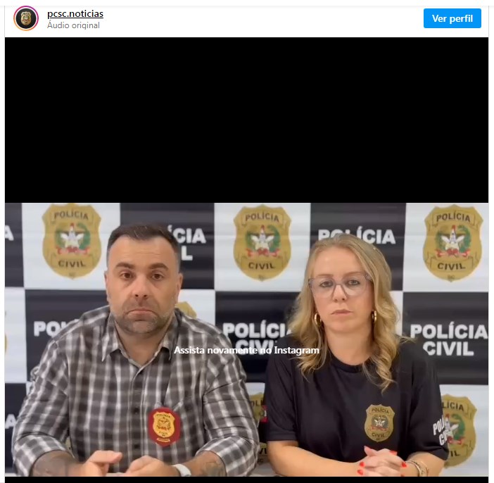 Polícia Civil de SC encontra e prende homem que simulou a própria morte