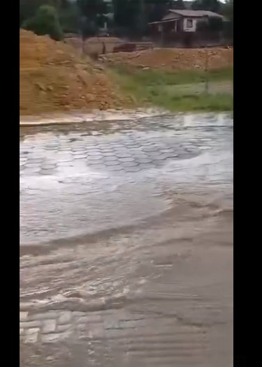 Aterramento irregular vem causando alagamentos e transtornos em Mafra, segundo moradores